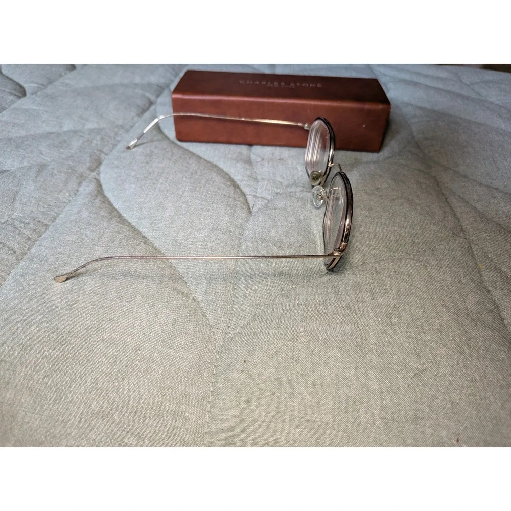 CHARLES STONE NEW YORK NY 30056 51/21/145 C1 BLACK BROWN EYEGLASSES FRAME Only